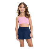 Short Saia Infantil Basico