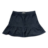 Short saia Infantil Jeans
