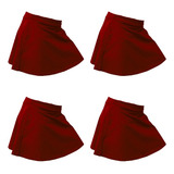 Short Saia Infantil Liso