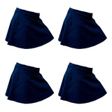 Short Saia Infantil Liso
