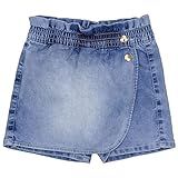 Short Saia Infantil Look Jeans Clochard
