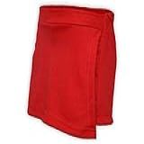 Short Saia Juvenil Helanca Vermelho Tamanho 16
