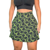 Short Saia Leg Academia