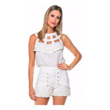 Short Saia Perolas E