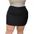 Short Saia Plus Size Bengaline Cintura Alta Moda Feminina