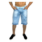 Shortes Jeans Bermuda Sarja