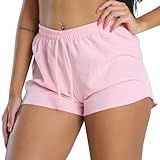 Shortinho De Tactel Feminino Shost Fitness Para Qualquer Ocasião BR Alfa G Regular Regular Rosa 