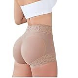 Shortinho Empina Bumbum Calcinha Modeladora Cor:bege;tamanho:gg;gênero:feminino