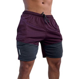 Shorts Academia Treino Kit 4 Bermudas