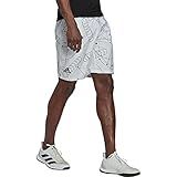 Shorts Adidas Club Graphic Tennis Branco E Preto P