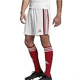 Shorts Adidas Squadra 21 Masculino GG Branco Vermelho 