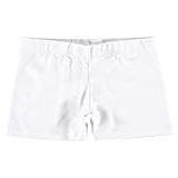 Shorts Básico Cotton Malwee Kids Meninas Branco 10