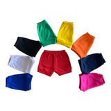 Shorts Bebe   Suedine  kit C 3    Liso