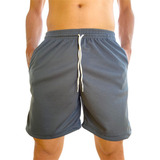 Shorts Bermuda Calção Futebol Academia Masculina Dryfit Liso