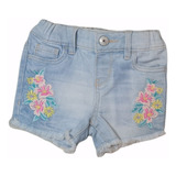 Shorts Bermuda Jeans Infantil 12 Meses