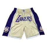 Shorts Bermuda Los Angeles Lakers - Just Don #03
