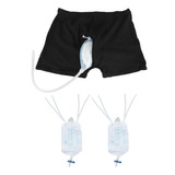 Shorts Bolsa De Urina Mictório Masculino Elástico Cintur