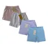 Shorts Curto Cotton Infantil Menina Vestido Saia Tam 1 Ao 16