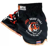 Shorts De Muay Thai Calção Luta Kickboxing Importado Tiger