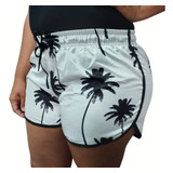 Shorts De Praia Feminino Plus Size Extra Grande G1 G2 Oferta