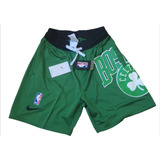 Shorts Dos Celtics Verde Envio Imediato
