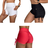 Shorts Empina Bumbum Kit 3 Peças