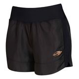 Shorts Feminino Beach Tennis Mormaii Preto Samantha Barijan
