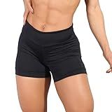 Shorts Feminino Curto Bermuda Shortinho Fitness Suplex Alta