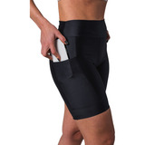 Shorts Feminino Para Corrida Com Bolsos Suplex Promoção