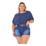 Shorts Jeans Curto Feminino