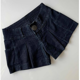 Shorts Jeans Escuro Da Zoomp