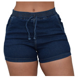 Shorts Jeans Feminino Cintura