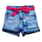 Shorts Jeans Feminino Infantil