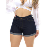 Shorts Jeans Feminino Levanta Bumbum Tendência