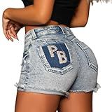 Shorts Jeans Feminino Pit Bull Com Empina Bumbum 65962