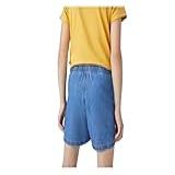 Shorts Jeans Infantil Menina Com Bolsos Hering Kids Tam 1 A 16 Azul 004