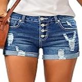 Shorts Jeans Rasgados Femininos LookbookStore De