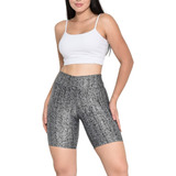 Shorts Legging Riscado Longo