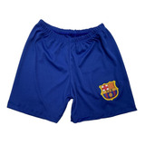 Shorts Masculino Calção Futebol Infantil Barcelona