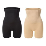 Shorts Modelador Alta Compressão 4 Barbatanas Oferta Já