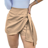 Shorts Saia Feminino Alfaiataria