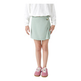 Shorts Saia Hering Infantil Menina Envelope Verde