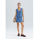 Shorts Saia Jeans Cargo