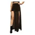 Shorts Saia  Tule Lurex Ouro Preto