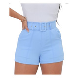 Shorts Social Feminino Alfaiataria