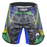 Shorts Venum New Brazilian Flag Mma Adulto Unissex