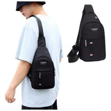Shoulder Bag Bolsa Tiracolo Pochete Ombro Bolsa Transversal Cor Preto Desenho Do Tecido Lisa