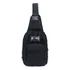 Shoulder Bag Mini Bolsa Tática Resistente Transversal Peito Cor Preto