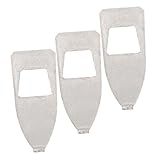 SHOWERORO 3 Peças De Arco De Violino Peças De Reposição Peças De Instrumentos De Corda Peças De Reparo De Violino Pontas De Arco De Violino Acessórios Para Violino Peças De Arco De Violino 