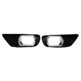 SHSYGHDAY Adequado Para Toyota Camry XV40 2007 2008 2009 Capa De Farol De Neblina Dianteira Moldura De Farol De Neblina Capa De Moldura Cromada Inferior Cromada